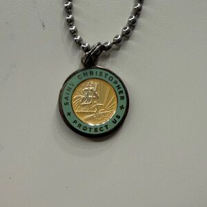 Saint Christopher MEDIUM - CORAL / LAGOON